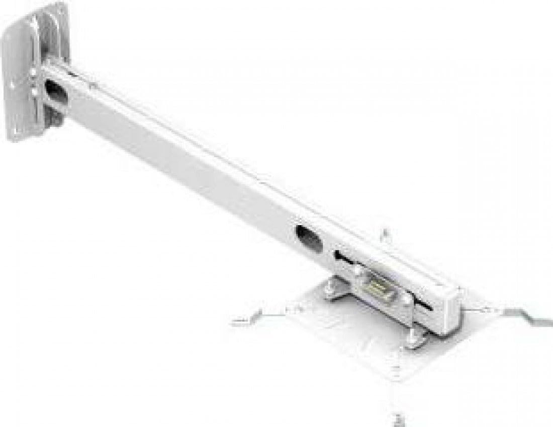 MOUNTECH SVPMST0001 Universal short throw projector mount throw distance 730mm - 1420mm +/- 50mm fine adjustment - White - (TV & Audio > AV Mounting Kits)