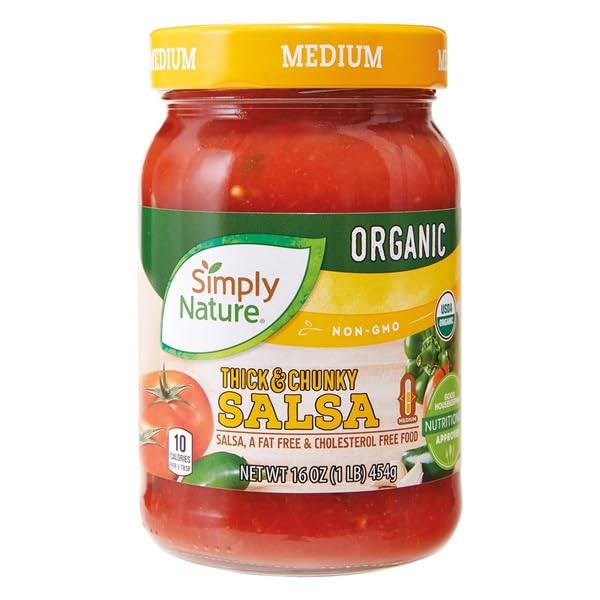 Simply Nature Organic Salsa Medium - 16 oz (454g)