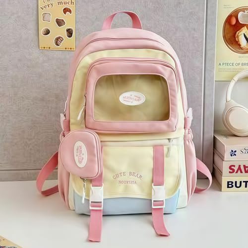 Mochila Itabag con panel extraíble para pines de cosplay anime 6