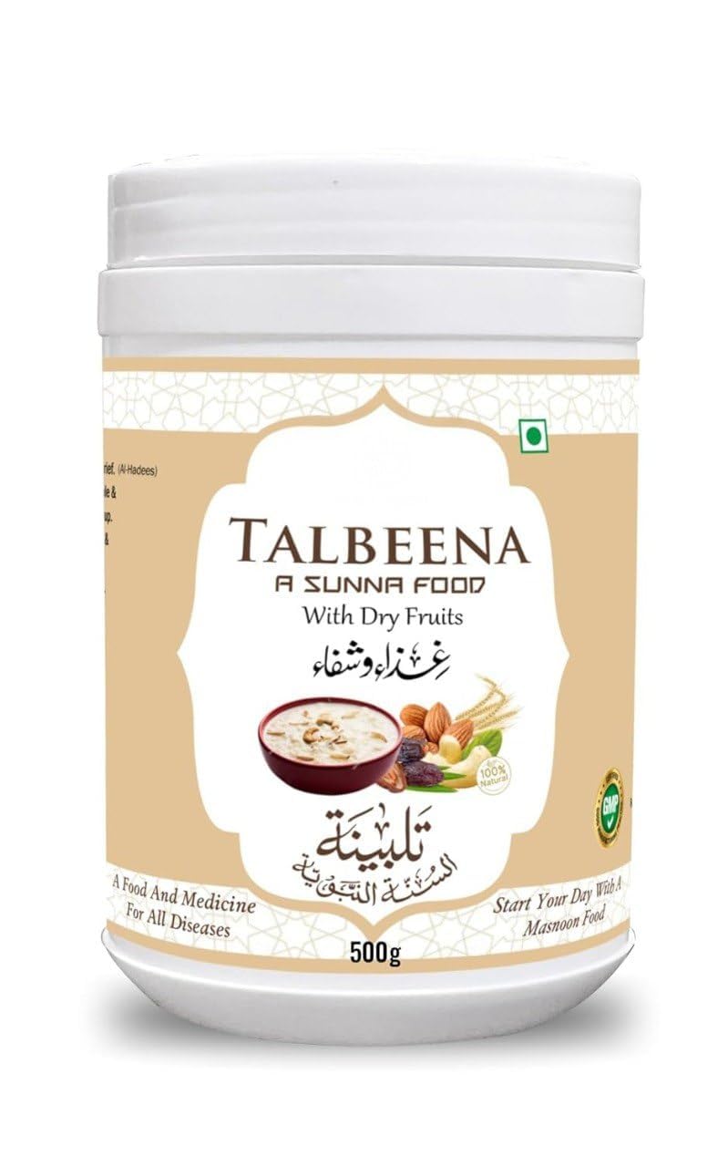 JB Talbina with Dry Fruits 500g (pack of 2) / A Sunnah & Healthy Diet Porridge For All Age Group