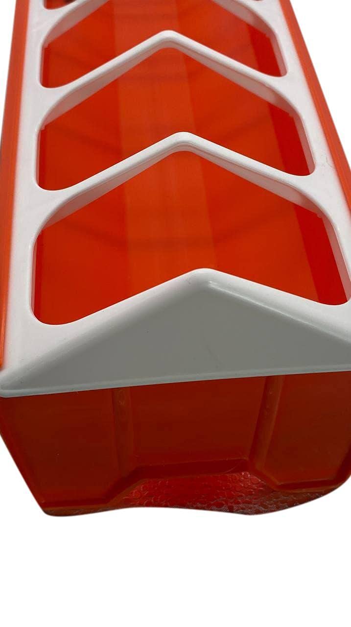 Mangiatoia Per Polli In Lamiera Zincata - Con Barrette Separatore, 100x15x13 Cm, Per Pulcini E Pollastrelle - Foto 3