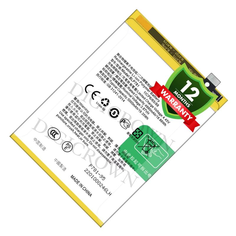 Image of Original BLP781 Battery Compatible for Oppo A52 4G | A72 4G | A92 4G - (5000mAh) - 1 Year Warranty DF7