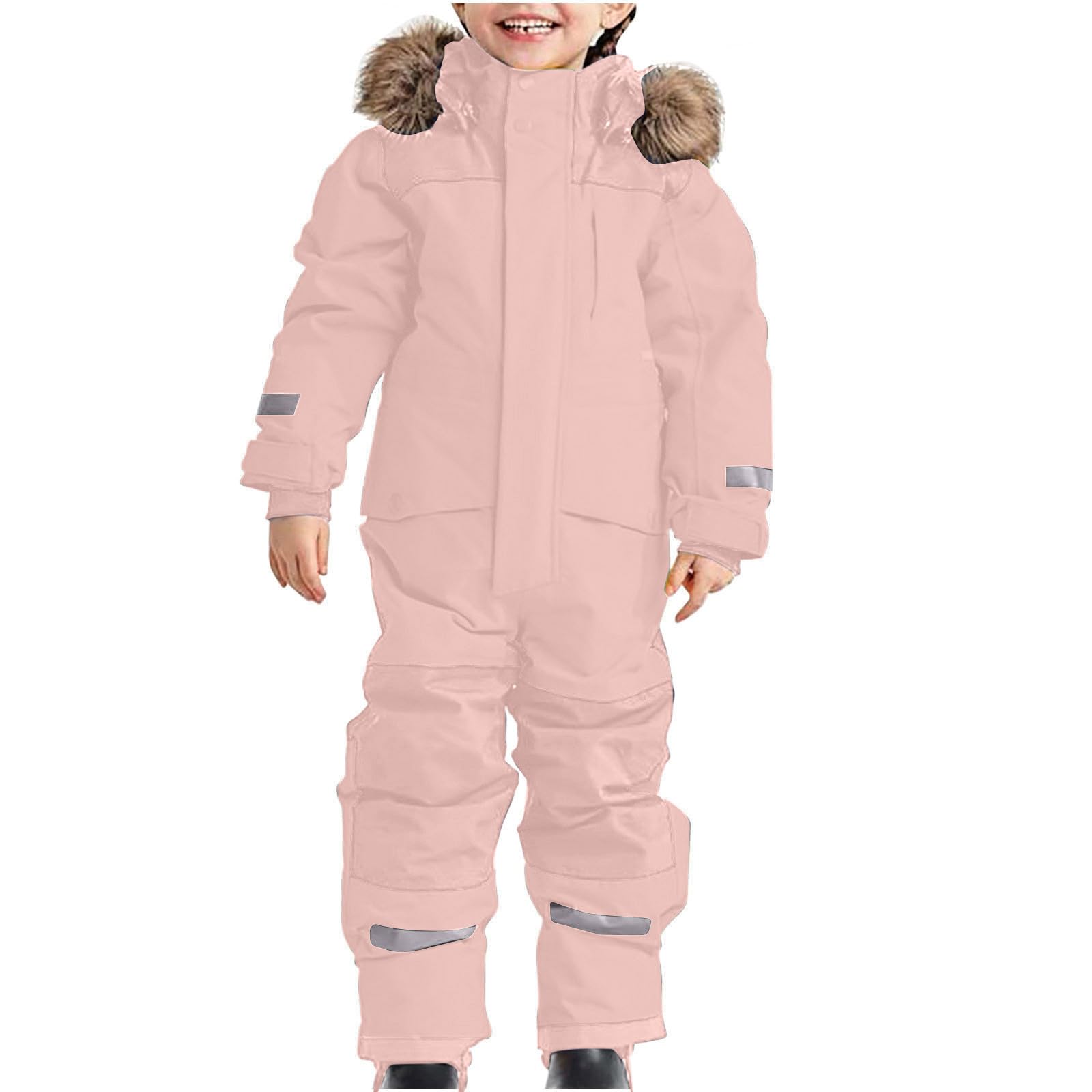 Snow Suit for Kids Girls Boys One Piece Snowsuit Waterproof Windproof Winter Outdoor Overalls Snowboarding Ski Suits