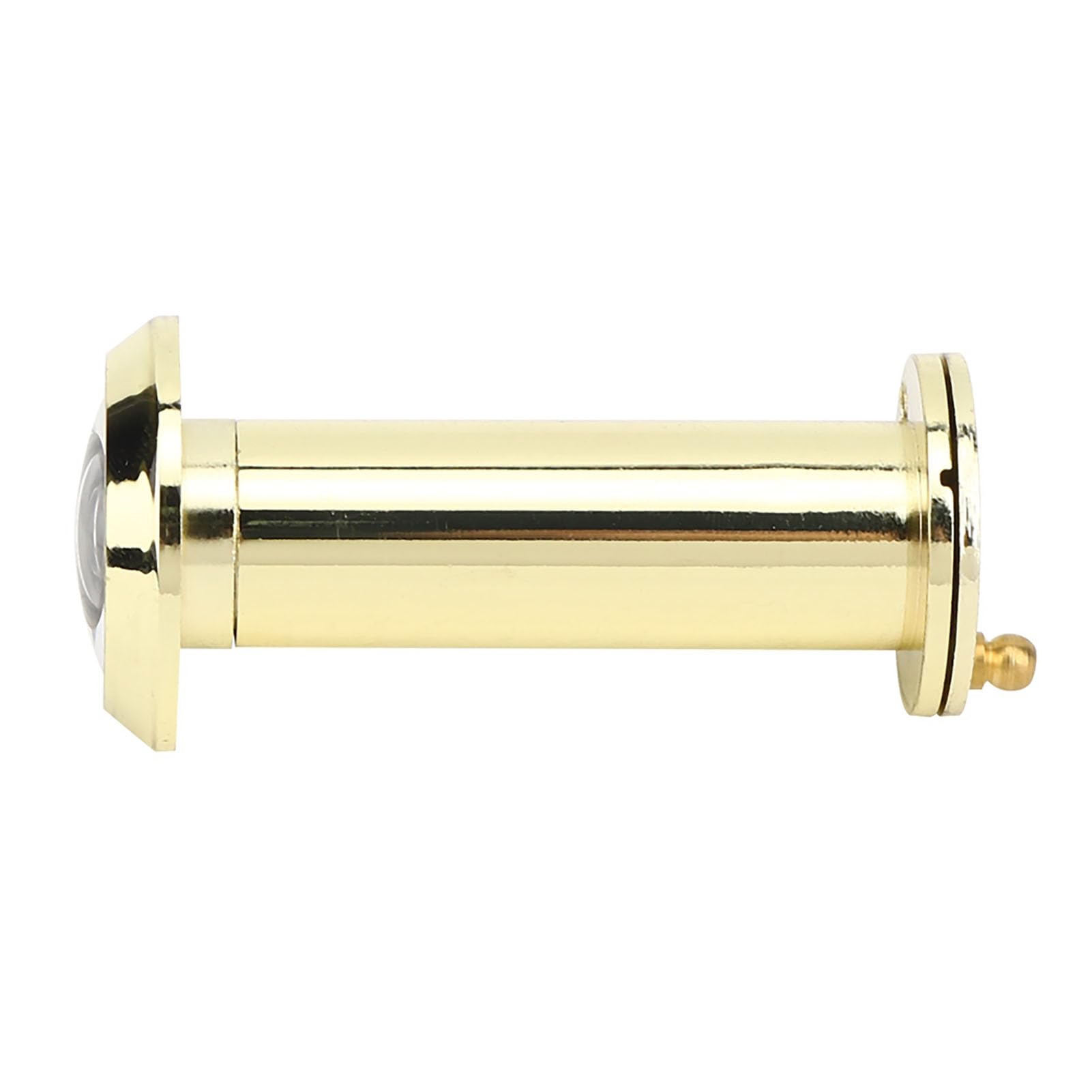 lyrlody Mirilla de Puerta Mirilla de Aleación Gran Angular de 220 Grados Espesor de Puerta de 55 a 90 Mm Cubierta de Privacidad Diseño Roscado para Puertas de Metal de Fibra de Vidrio de Madera