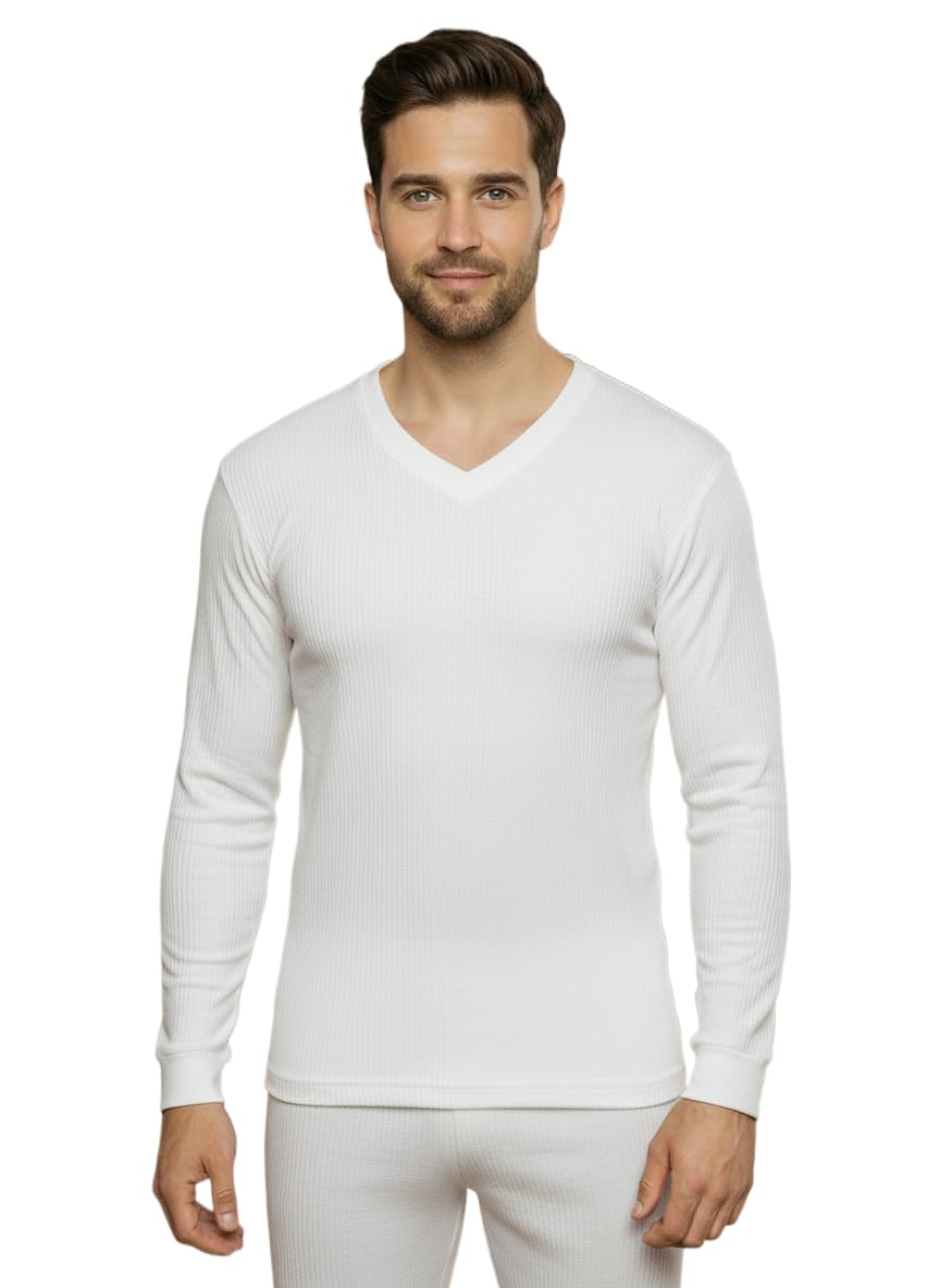 Winter Body Warmer | Breathable & Quick-Drying Cotton-Polyester Thermal Top-mak-260-picture-41