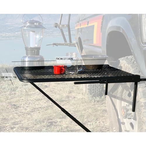 Table de pneu camping robuste pour résoudre le manque d'espace