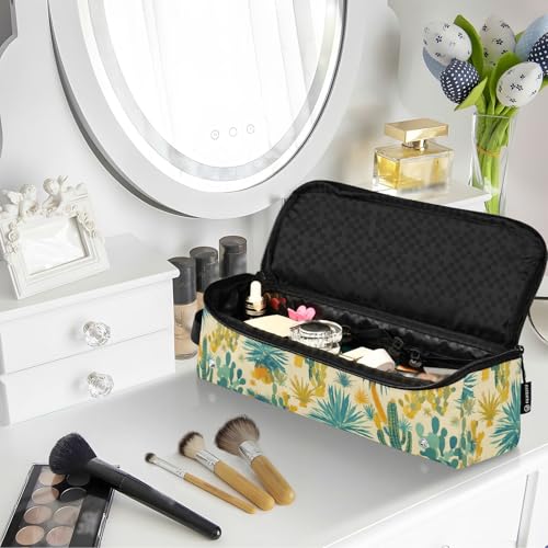 Organizador de Herramientas para Cabello 2 en 1 Cactus Trees con Alfombrilla Resistente al Calor para Viaje miniatura 6
