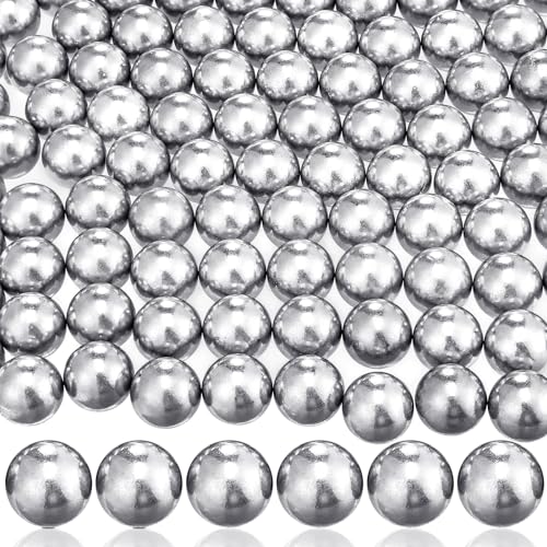 Gisafai 150 Pcs 68 Caliber Aluminum Paintball Ammo Practice Paintball Powerful Non Lethal for Shooting Training Practice