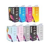 XIMO Remanufactured Ink Cartridge Replacement for Epson 157 T157 Ink Cartridge to use with Epson Sty