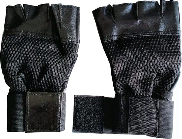 Gym Gloves for Men with Wrist Support Accessories | Gloves for Gym Workout Training | Exercise, Cycling Bike Sports | Weightlifting, Sports, Fitness, Grip and Exercise Free Micro Nylon (Pack of 1)-image-41