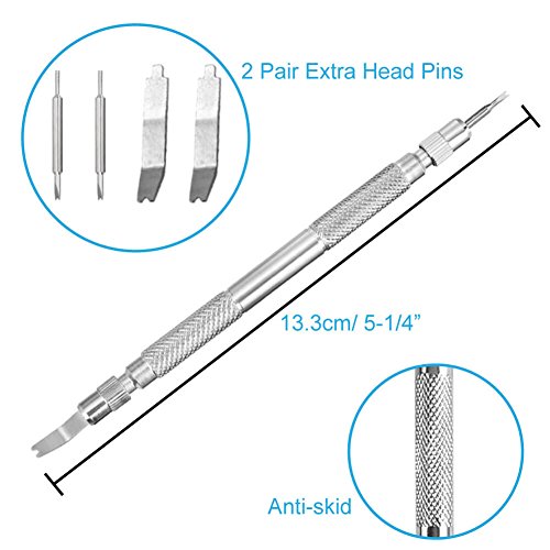Paxcoo Watch Band Tool Kit - Watch Link Remover, Spring Bar Tool Set for Watch Repair and Watch Band Replacement