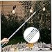 DECOMELODY 1set Telescopic Bulb Changer Pole Thickened Stainless Steel Rod Versatile Light Bulb Changing Tool for Household Use Easy