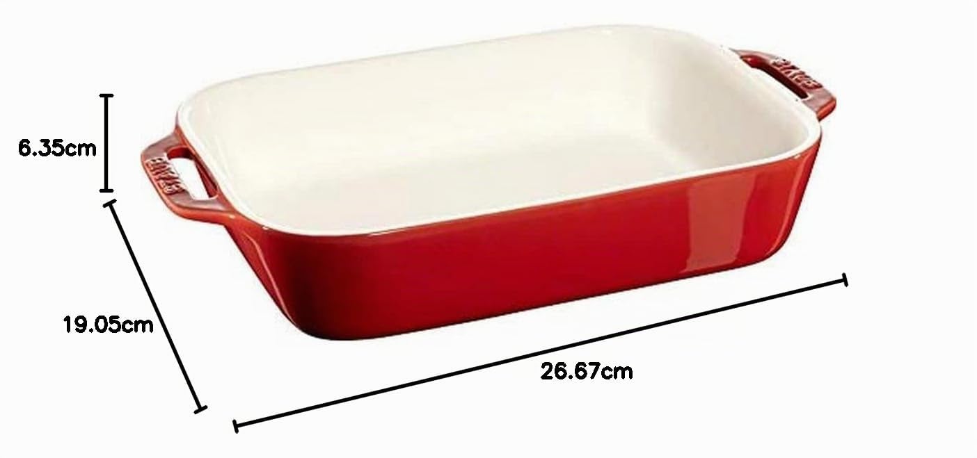 STAUB Fuente de cerámica para horno
