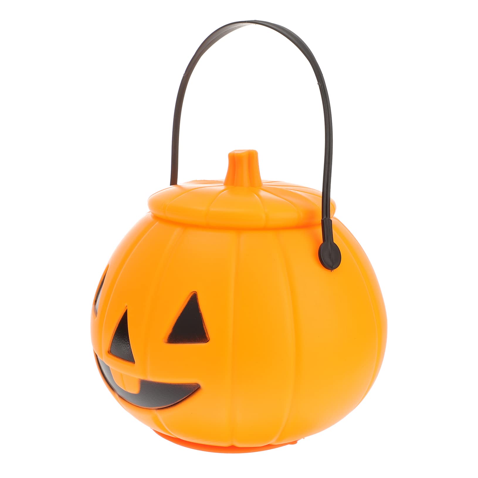 Artibetter Halloween Pumpkin Lantern with Handle Portable LED Music Light for Festive Home Decor Design for Halloween Parties and Unique Celebrations