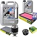 Produktbild Filter Set Inspektionspaket 6 Liter Motoröl Top Tec 4600 5W-30 MANN-FILTER Innenraumfilter Kraftstofffilter Luftfilter Ölfilter