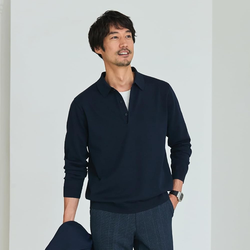 orimi ニットポロ orimi ニットポロ ORIMI Destroy Knit Poro デストロイニットポロ