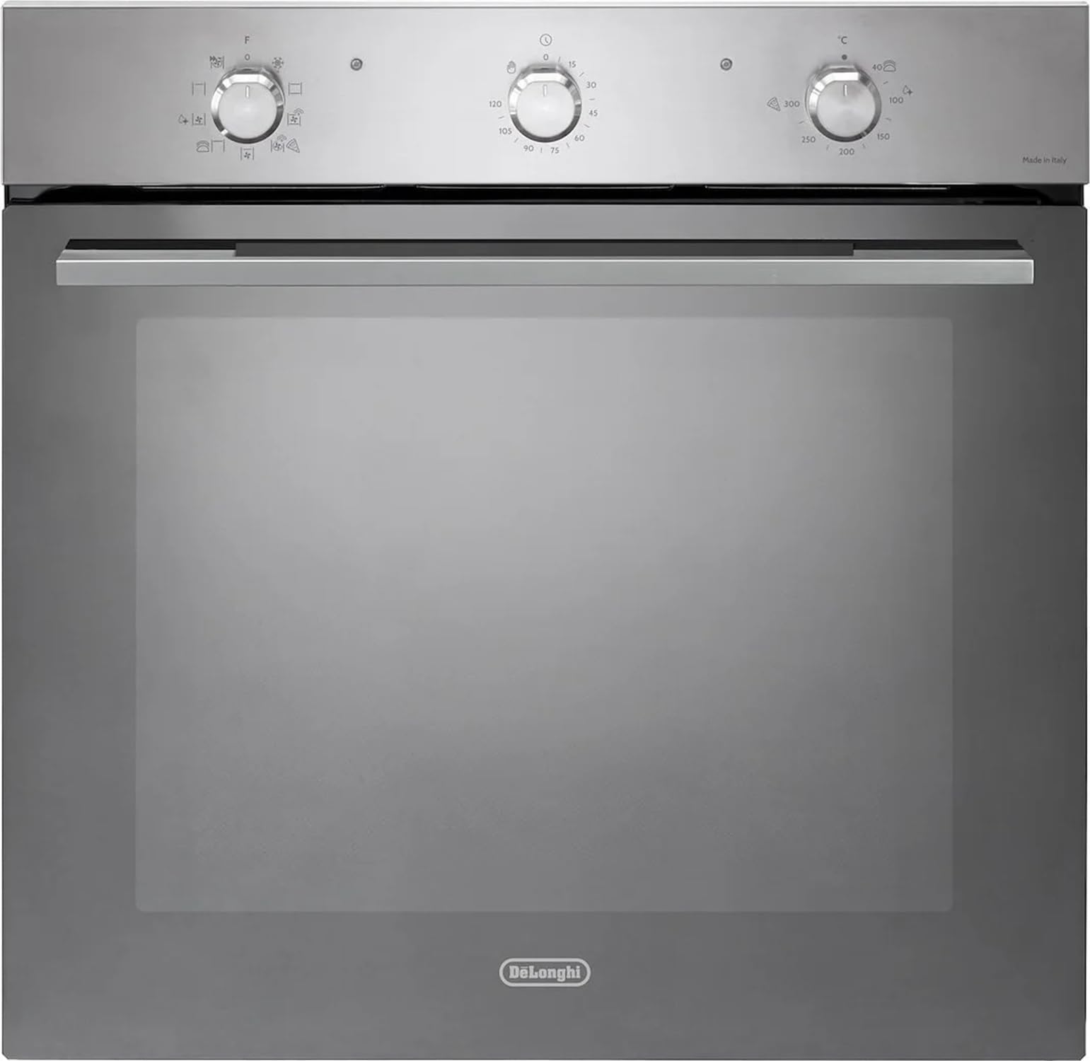 SLM 7XL 300 - Horno empotrable eléctrico ventilado multifunción con parrilla (74 litros, 60 cm, acero inoxidable, clase energética A)