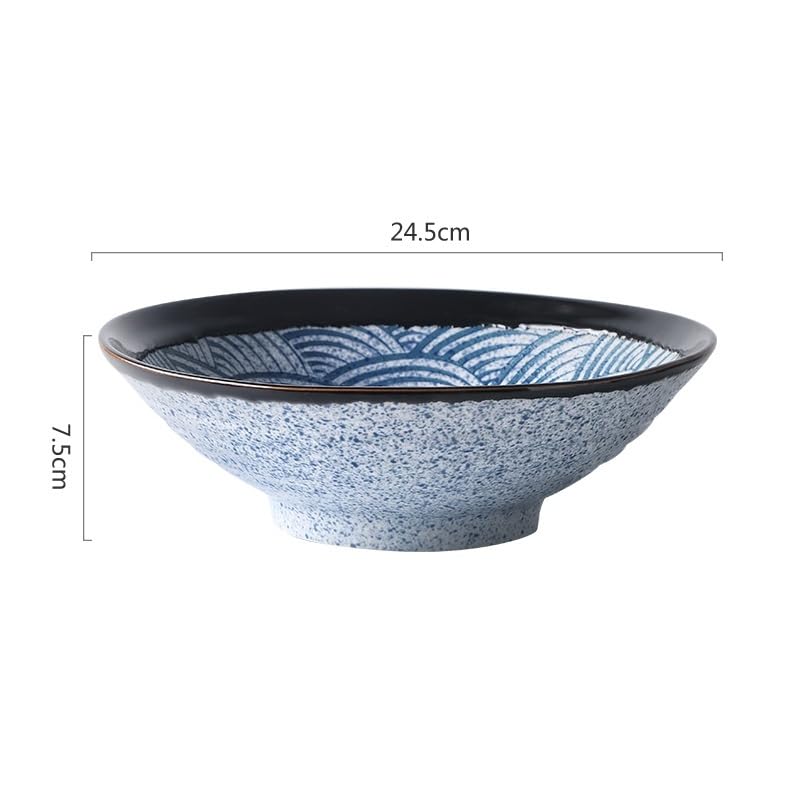 Miska Do Mieszania Sałatek, Zabytkowa Ceramiczna Miska Do Sałatek, Duża Pojemność Miski Do Ramenu, Składana Miska Do Zupy, Miska Do Sałatek Owocowych