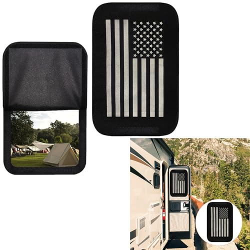 25x16 RV Door Sun Shade Cover, rv Door Window Shade Cover with UV Protection and Privacy Features,...
