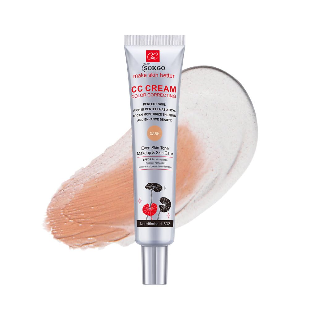 Amazon.com: Color Correcting CC Cream, Full-Coverage