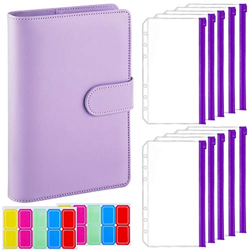 A6 Budget Binder, Badve 6 Anelli PU Cash Stuffing