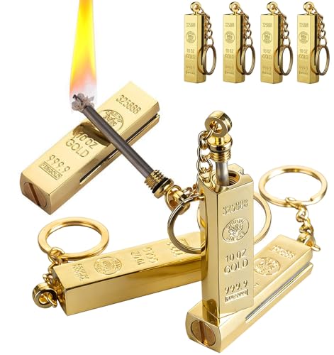 Encendedor de cerillas Permanente (Paquete de 4) Resistente al Agua. El Encendedor Eterno for Acampar, Hacer Senderismo, Cazar, Hacer mochilerismo y Supervivencia al Aire Libre.