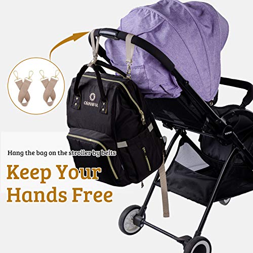 oraniful diaper bag
