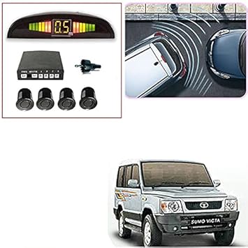 UniPearl -Black Car Parking Reverse Sensors (Set of 4) for - Sumo Victa