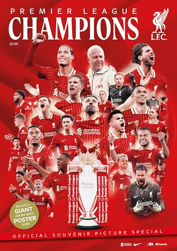 Liverpool FC CHAMP20NS - Premier League winners 2024/2025 - Official LFC champions magazine: Official LFC magazine