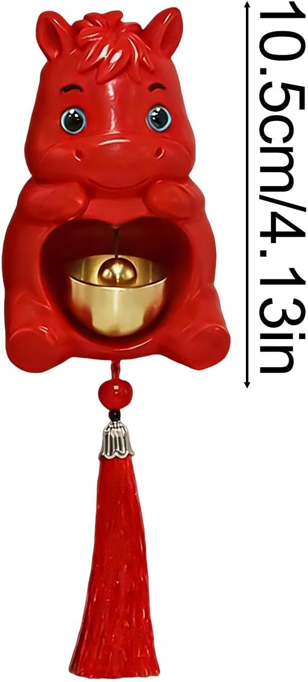 Magnetic Door Chime Bell | Magnetic Decorative Horse Shape Doorbells,Entrance Door Open Chime Bell | for Shop Home Office Cafe Garden Gate Bedroom Room Doorway Pet Doors Store