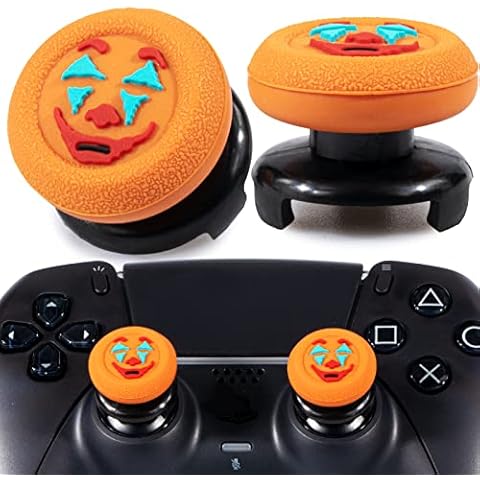 Playrealm FPS Thumbstick Grip Agarres Pulgar Extensor Y Silicona Apretón Cubrir Grip 2 Sets Cover