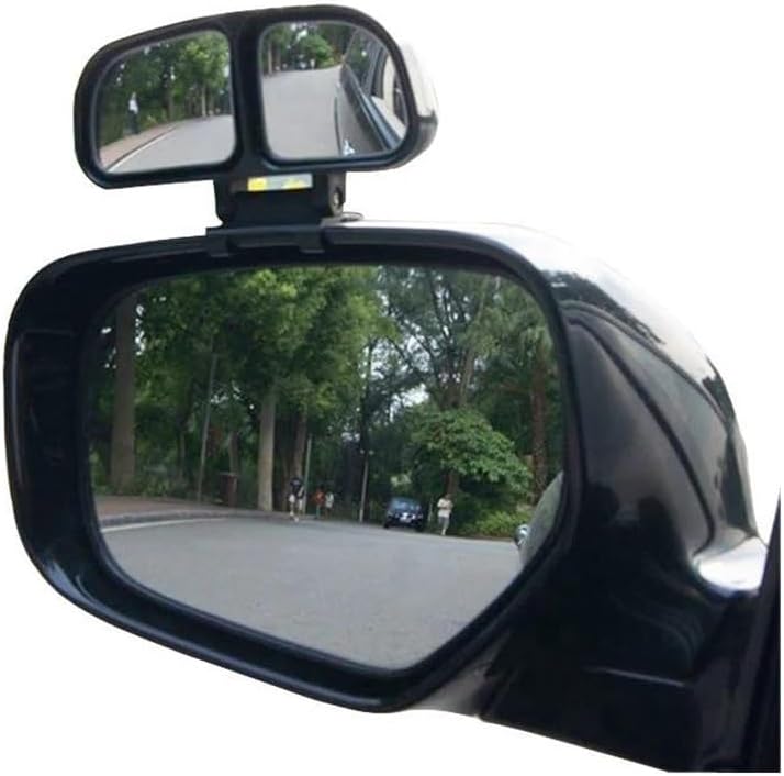 Generic Side Blindspot Mirror 1 Pair Wholesales Car Blind Spot Square Mirror Auto Wide Angle Side Rear Mirrors Double Mirror Universal Blindspot Mirrors