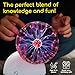 Thames & Kosmos The Plasma Ball Essential STEM Tool | Classic Scientific Device, Fresh 5-inch Glass Sphere, Interactive Electric Light Show | Explore Electricity, Matter, Energy, Small