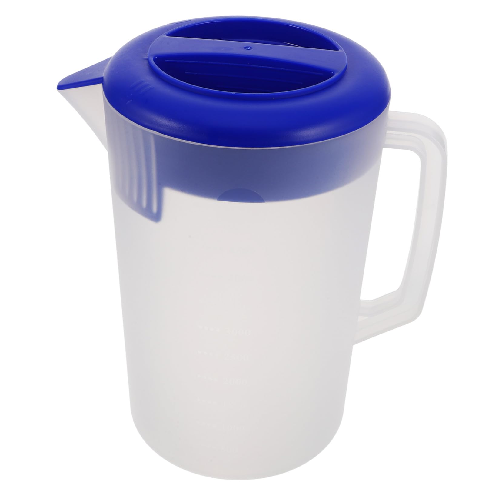 SHINEOFI Brocca per Bevande ad Alta Capacità 5l in Plastica con Finitura Opaca, Manico Ergonomico e Coperchio Antipolvere, per Tè Freddo, Succhi e Uso Commerciale in Ristoranti e Bar