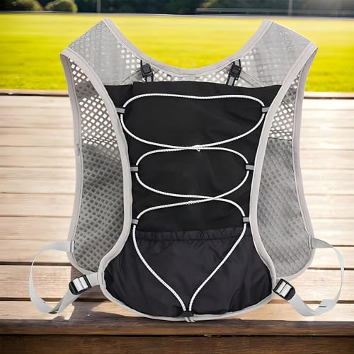 Gilet d'hydratation de course 5L imperméable pour cyclisme et trail - 3