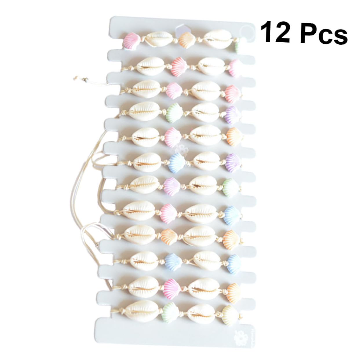 PACKOVE 36piezas Pulsera De Shell Para Parejas Joyería De Moda Mixtos Accesorio Para Amistad y Especiales