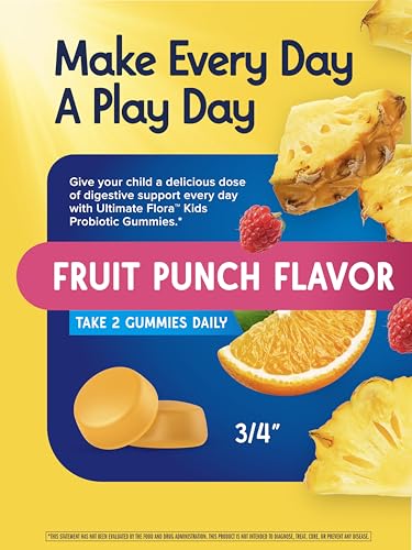 Renew Life Kids Probiotic Gummies, Daily Supplement Supports Overall Health and Optimal Digestion, Dairy and Soy Free, 2 Billion CFU, 60 Count - Thumbnail 4