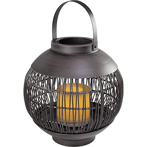 Polarlite LED-Dekoleuchte LED 0.06W Amber Rattan 220 PL-8372785 Negro