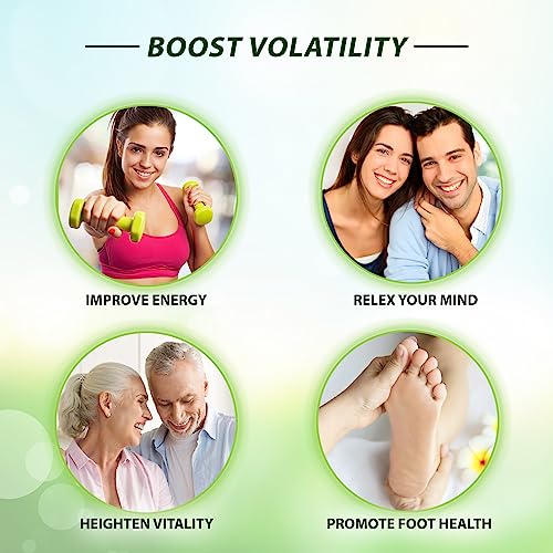 All Natural Ingredients Foot Pads, 70 Pads - Improves Sleep Quality, Boosts Energy, Safe and Easy to Use, Highly Effective, Remove Odor Suitable for Everyday Use - Image 5