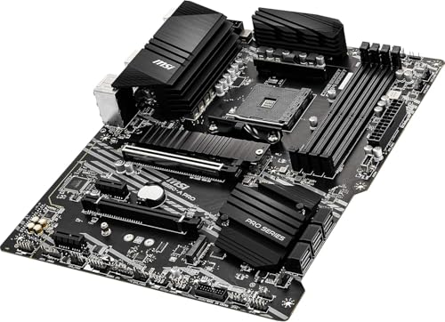 Image of MSI B550-A PRO V1 ProSeries Motherboard (AMD Ryzen 5000, AM4, DDR4, PCIe 4.0, SATA 6Gb /s, M.2, USB 3.2 Gen 2, HDMI /DP, ATX)
