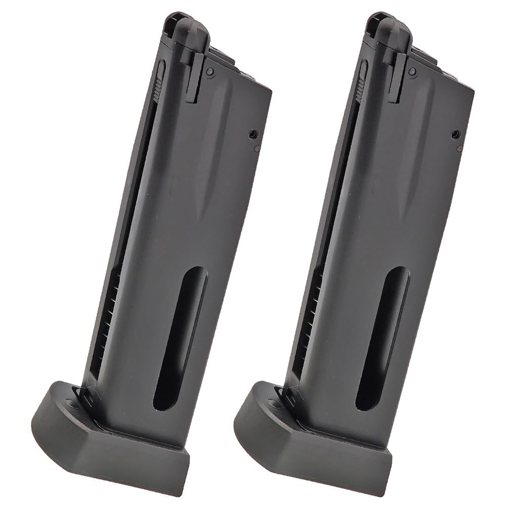 カーボネイト　CZ75 CO2 予備マガジン2本付き。 Amazon.co.jp: 【 2本セット 】 Carbon8 (カーボネイト) Cz75