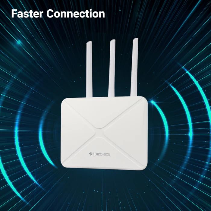Zebronics ZEB-WR3004G Router for faster connection