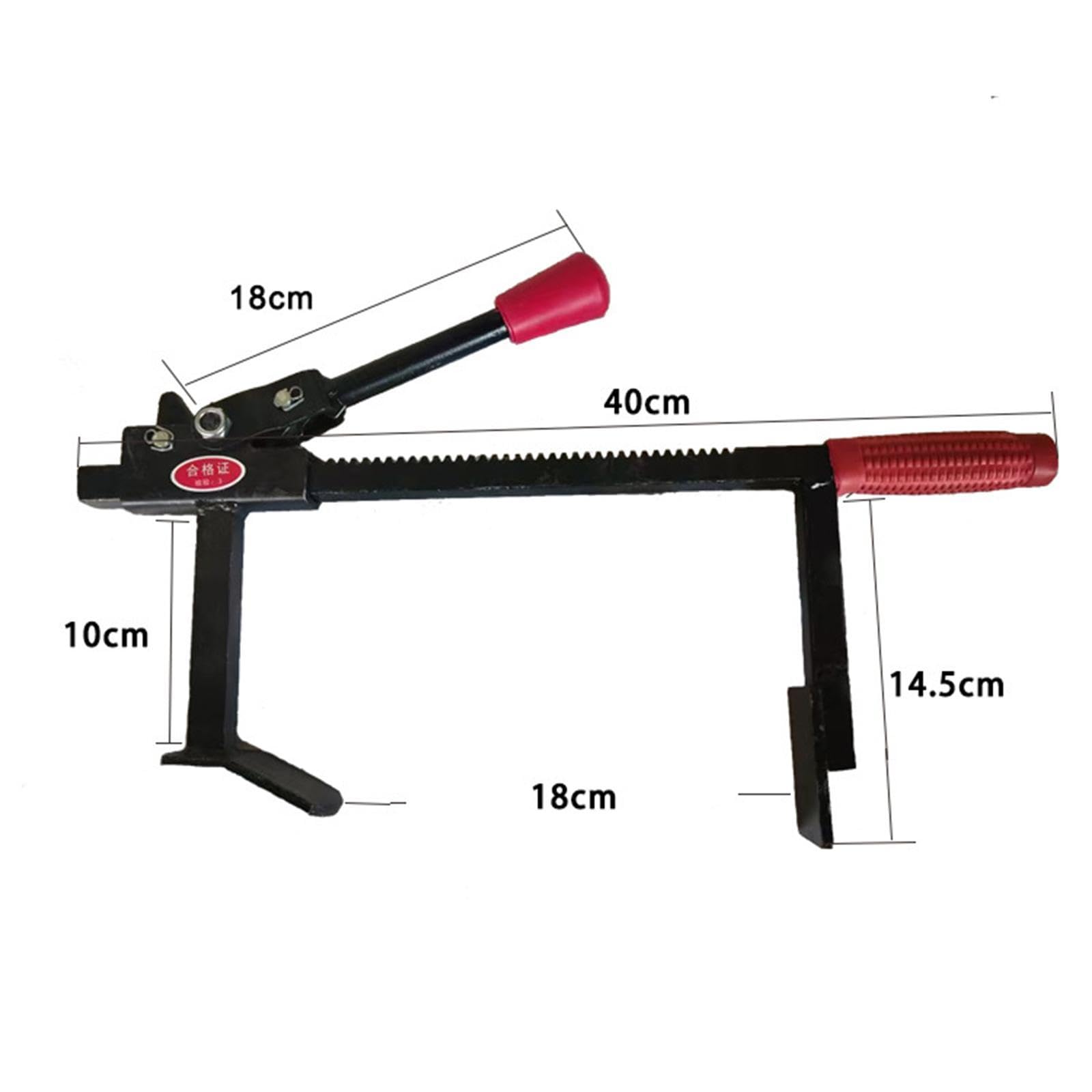 Smontagomme Manuale Attrezzo Smontagomme Leva Smontagomme Rompibeads in Acciaio Strumento per Montaggio Pneumatici Funzione Portatile Adatto per, Rack 40 Cm