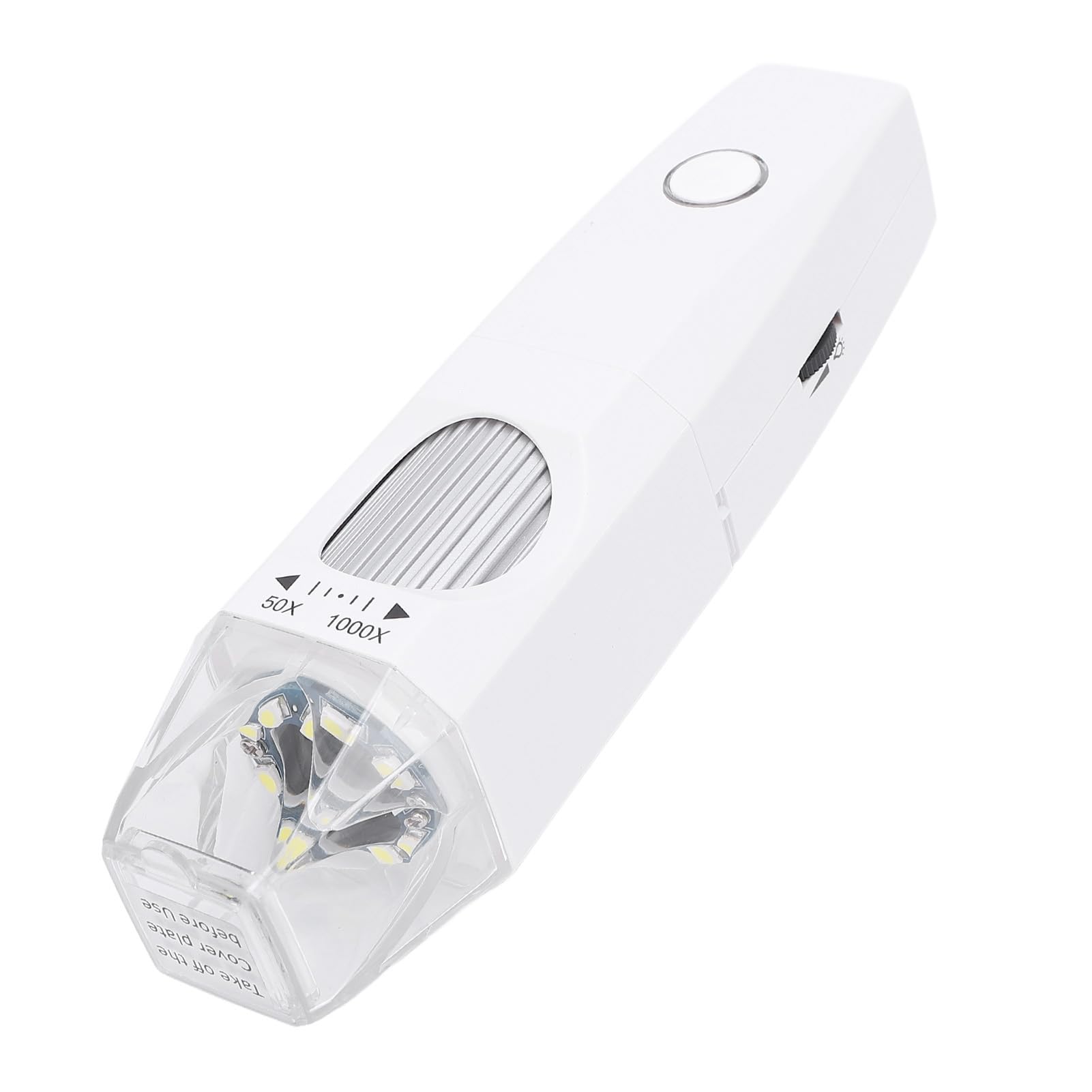 Microscopio Digital 2MP 50X-1000X Cámara de Inspección Portátil USB con Soporte Ajustable 8 Luces LED para Cabello de Piel, Aumento, Microscopios de Bolsillo, Ideal para