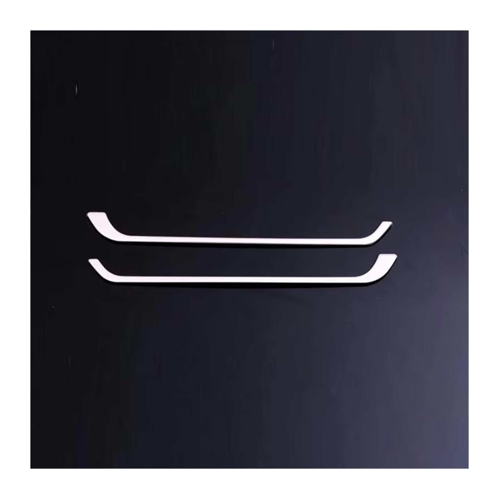 for BMW for X1 for F48 2016-2021 Car Center Console Air Conditioner Outlet Decoration Cover Vent Trim Frame Sticker Interior Trim Cover Panel(2 Stainless Steel)