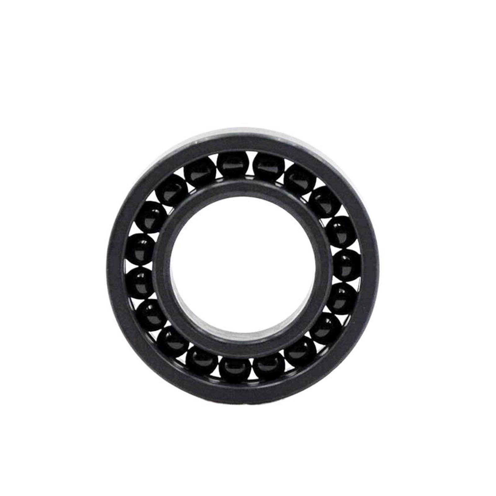 Roulement en céramique de nitrure de silicium, boule complète, 6800 6801 6802 6803 6804 6805 6806, roulements résistants aux hautes températures, 1 pièce(6800 10X19X5mm)