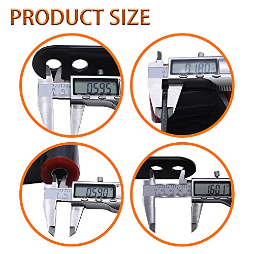 Suspension 2 Inch Rear Lowering Shackle Fits For 1988-1998 Chevy Gmc C1500/C2500 1988-2018 Silverado Gmc Sierra 1500 Replaces 410520 #TOP5