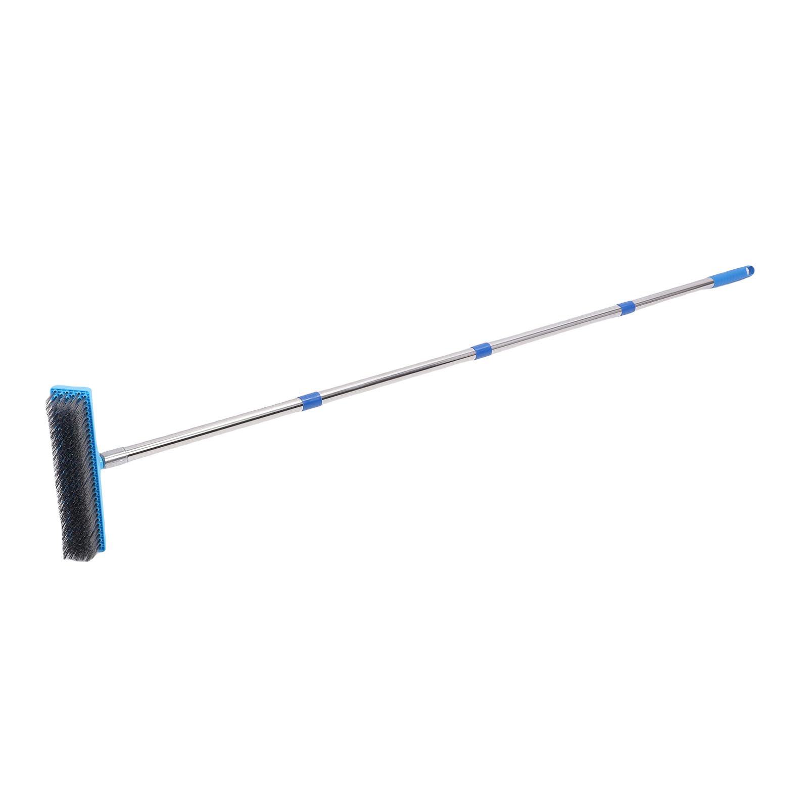 Marhynchus Scopa in Filo di Acciaio Inossidabile per Lavori di Pulizia Esterni Difficili con Manico Lungo per Aree in Cemento e Garage (160 cm)