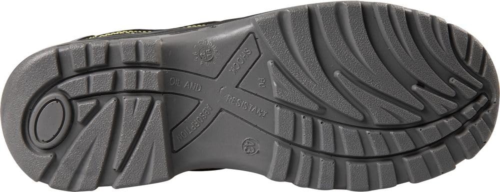 Goodyear S1P metalowe buty ochronne ze skóry zamszowej w kolorze niebiesko-czarnym rozmiar 45