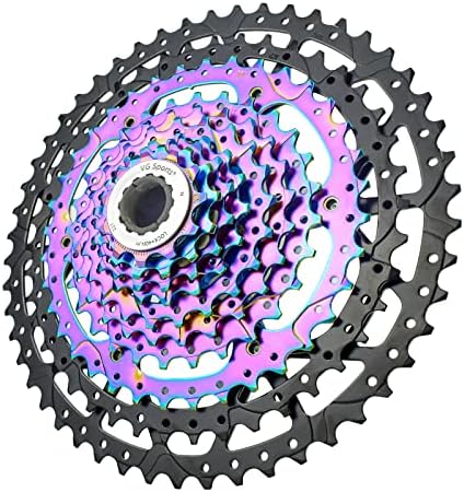 VG SPORTS 8/9/10/11/12 Speed Ultra-Light Bike Cassette for Mountain Bike 11-40T/11-42T/11-46T/11-50T/11-88T MTB Cassette Lightweight Aluminum Bracket Cassette